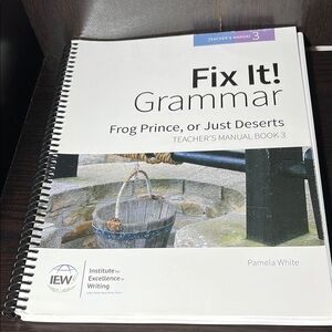 Fix It! Grammar Teacher's Manual Book 
Frog prince, or Just Deserts